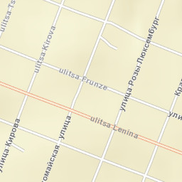 Oparino Street Map
