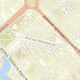 Dachnoye Street Map