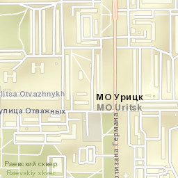Uritsk Street Map