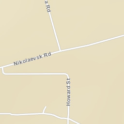 Nahotka Alaska Street Map