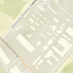 Metallostroy Street Map