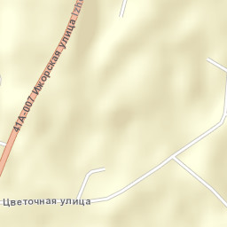 Vistino Street Map