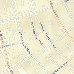 Karpinsk Street Map