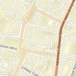 Krasnoye Selo Street Map
