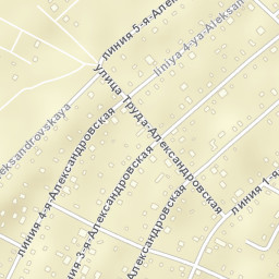 Aleksandrovskaya Street Map