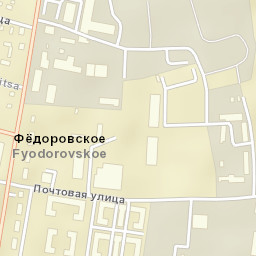 Fëdorovskoye Street Map