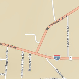 Homer Alaska Street Map