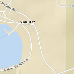 Yakutat Alaska Street Map