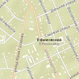 Yefimovskiy Street Map