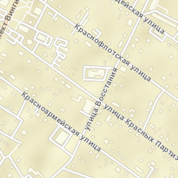 Volosovo Street Map