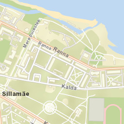 Sillamäe Street Map