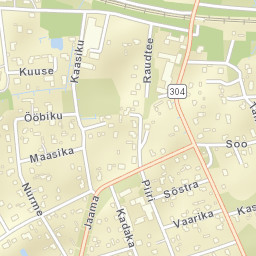 Aruküla Street Map