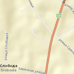 Rozhdestveno Street Map