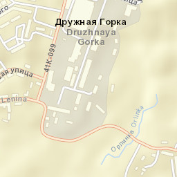Druzhnaya Gorka Street Map