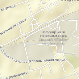 Chagoda Street Map