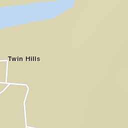 Twin Hills Alaska Street Map