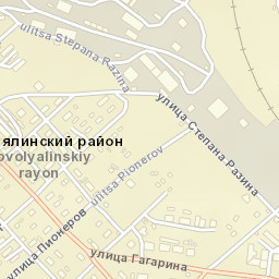 Novaya Lyalya Street Map