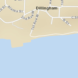 Dillingham Alaska Street Map
