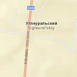Ugleural’skiy Street Map