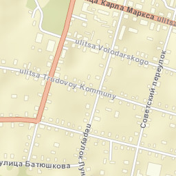 Ustyuzhna Street Map