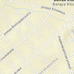 Belaya Kholunitsa Street Map