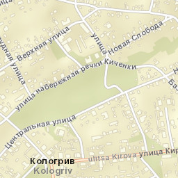 Kologriv Street Map