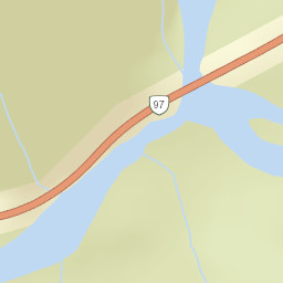 Alaska Highway Northern Rockies B BC V0C Street Map