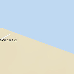 Savonoski Alaska Street Map