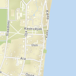 Kallaste Street Map