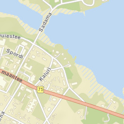 Orissaare Street Map