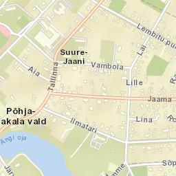 Suure-Jaani Street Map