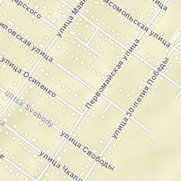 Poshekhon’ye Street Map