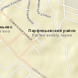 Parfen’yevo Street Map