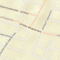Yeniseysk Street Map