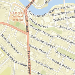 Wick Street Map