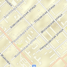 Borovichi Street Map