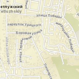 Vetluzhskiy Street Map