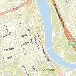 Tartu Street Map