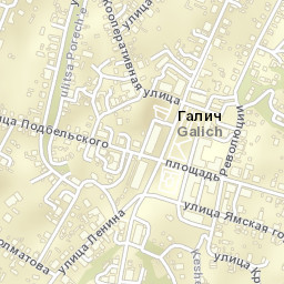 Galich Street Map