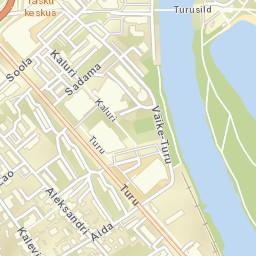 Tartu linn Street Map