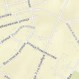 Krasnoural’sk Street Map