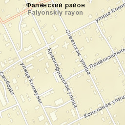 Falënki Street Map