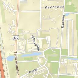 Ülenurme Street Map