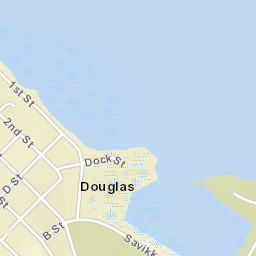 Douglas Alaska Street Map