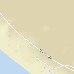 Thane Alaska Street Map