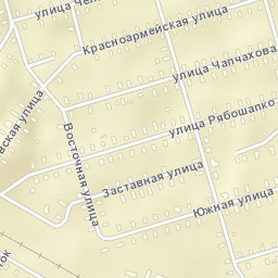 Kresttsy Street Map