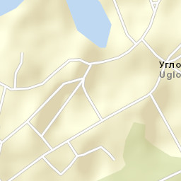 Uglovka Street Map