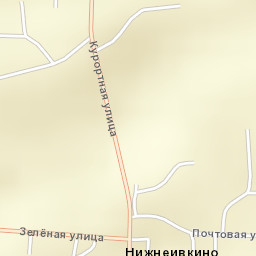 Nizhneivkino Street Map