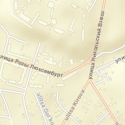 Tobol’sk Street Map