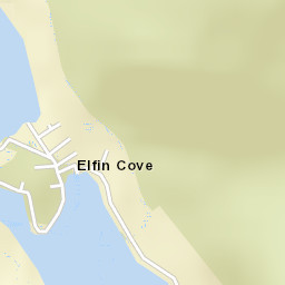 Elfin Cove Alaska Street Map